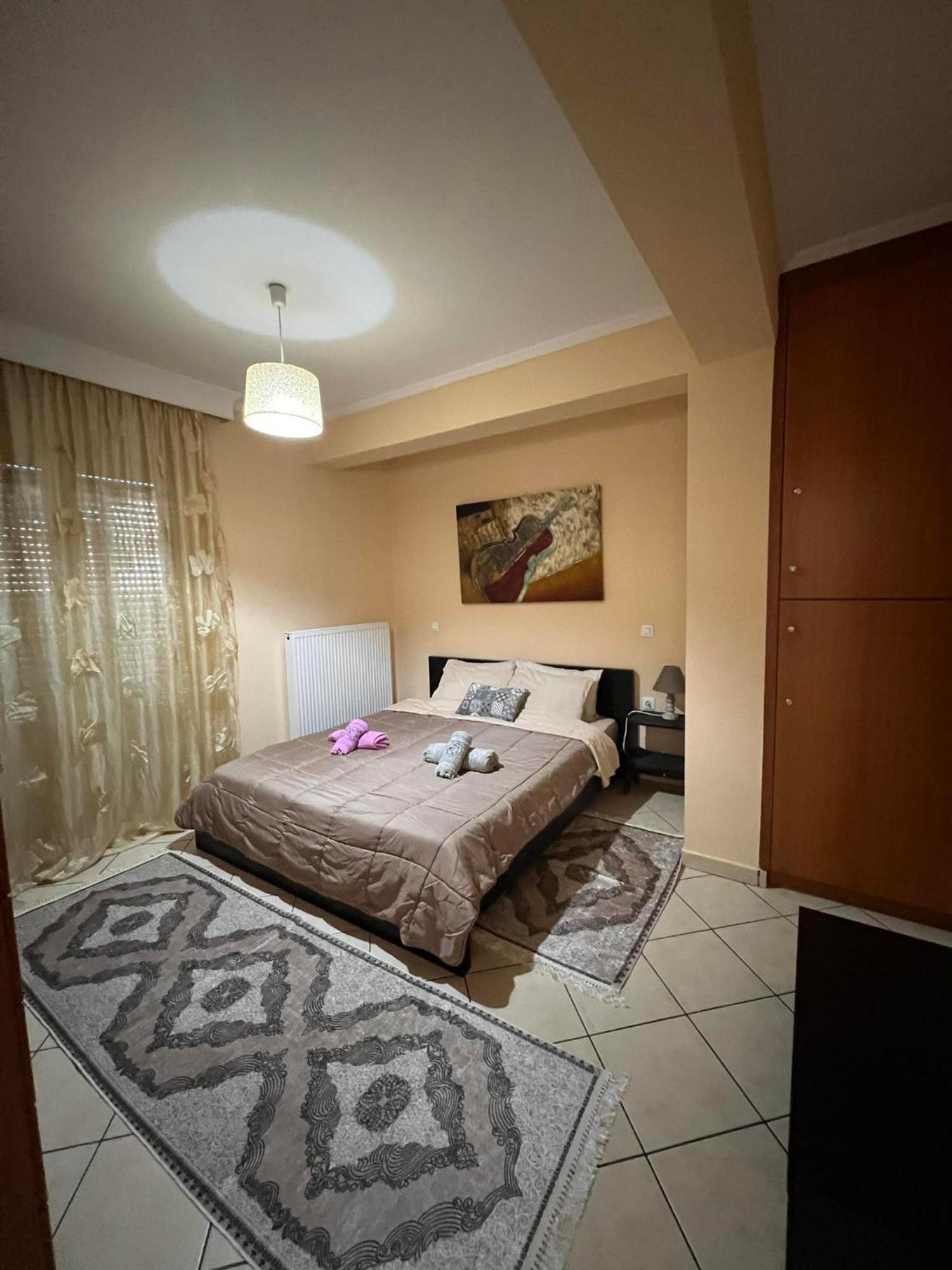 Bakopoulos Resort.Ενα Όμορφο Διαμέρισμα Με Τζάκι Tríkala Kültér fotó